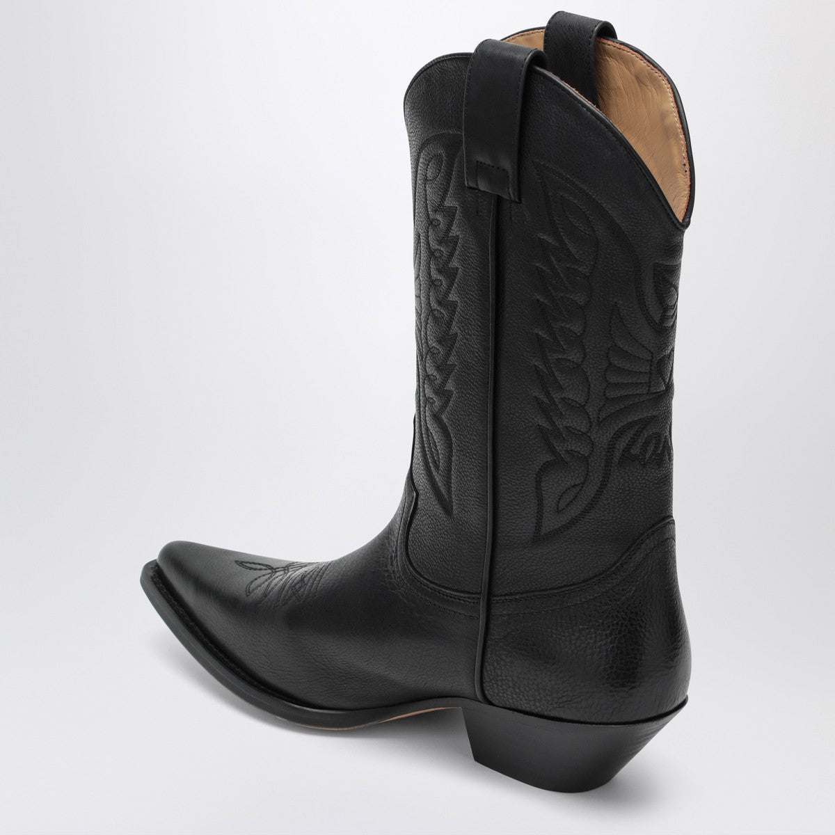 MM6 Maison Margiela Black Florence cowboy boots MM6 Maison Margiela