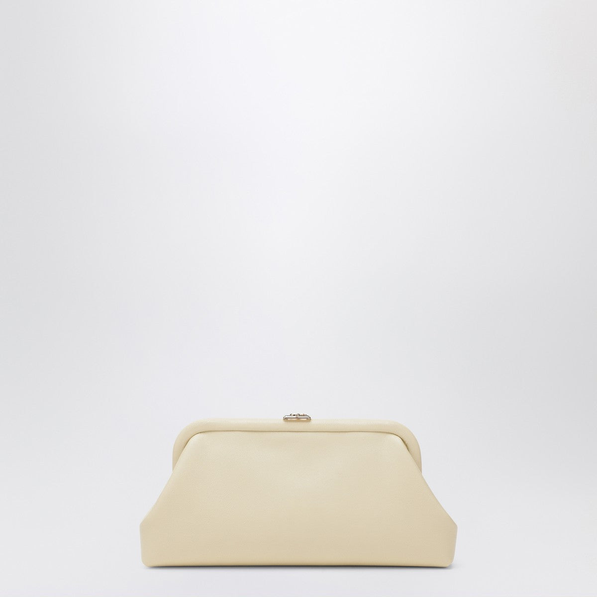 Jimmy Choo Skylar clutch in butter-colored leather Jimmy Choo