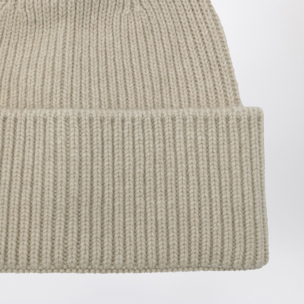 Destin Ivory wool and cashmere beanie Destin