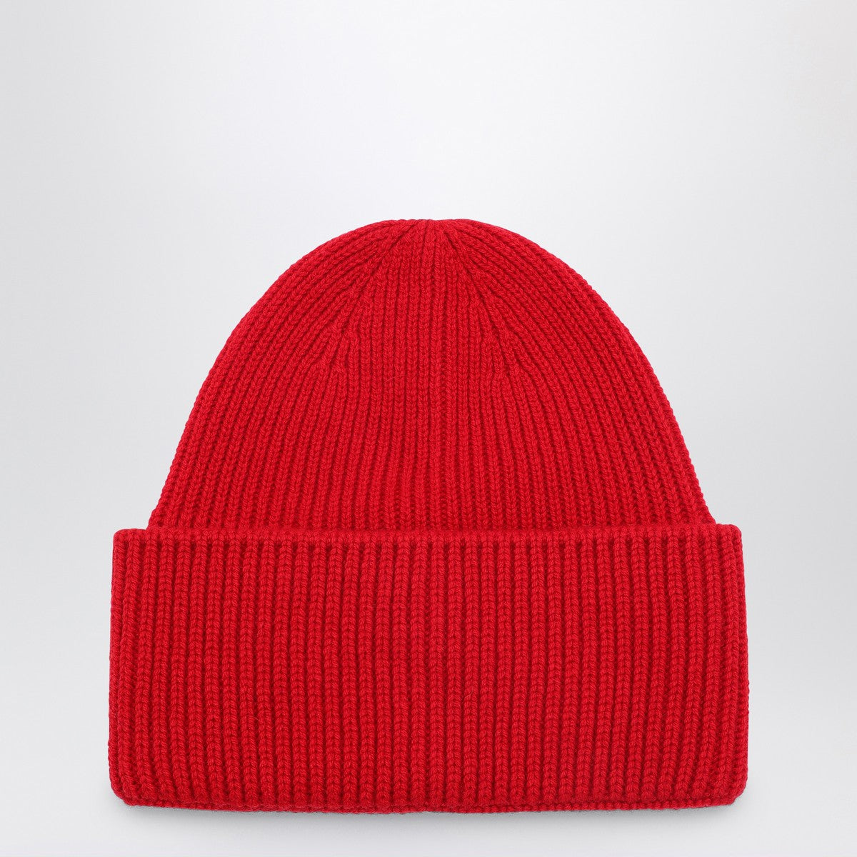 Destin Red wool and cashmere beanie Destin