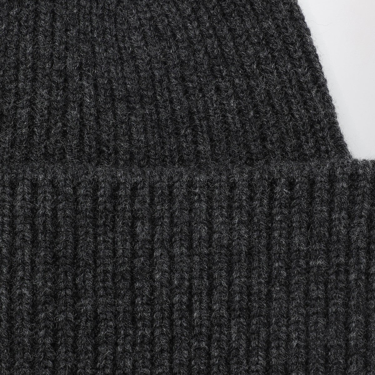 Destin Anthracite wool and cashmere beanie Destin