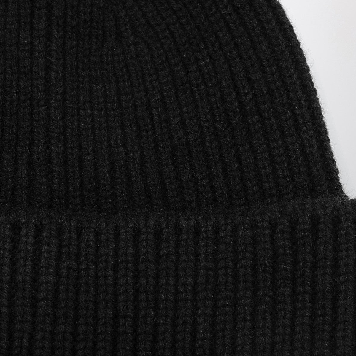 Destin Black wool and cashmere beanie Destin