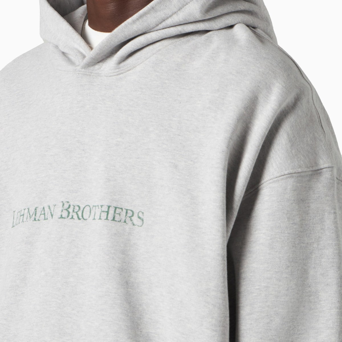 1989 STUDIO Lehman Brothers hoodie Oatmeal grey 1989 STUDIO
