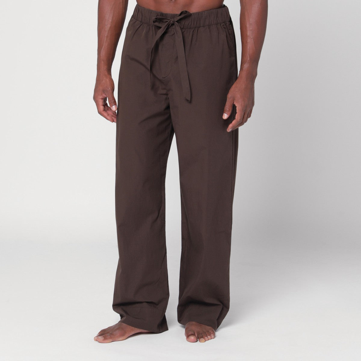 Tekla Brown pyjama trousers Tekla