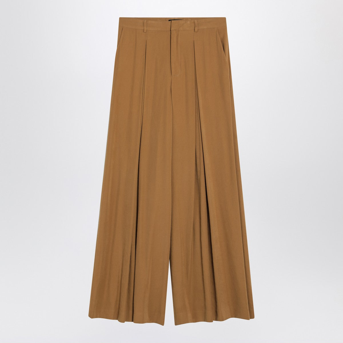 THE ANDAMANE Yellow ochre trouser skirt The Andamane