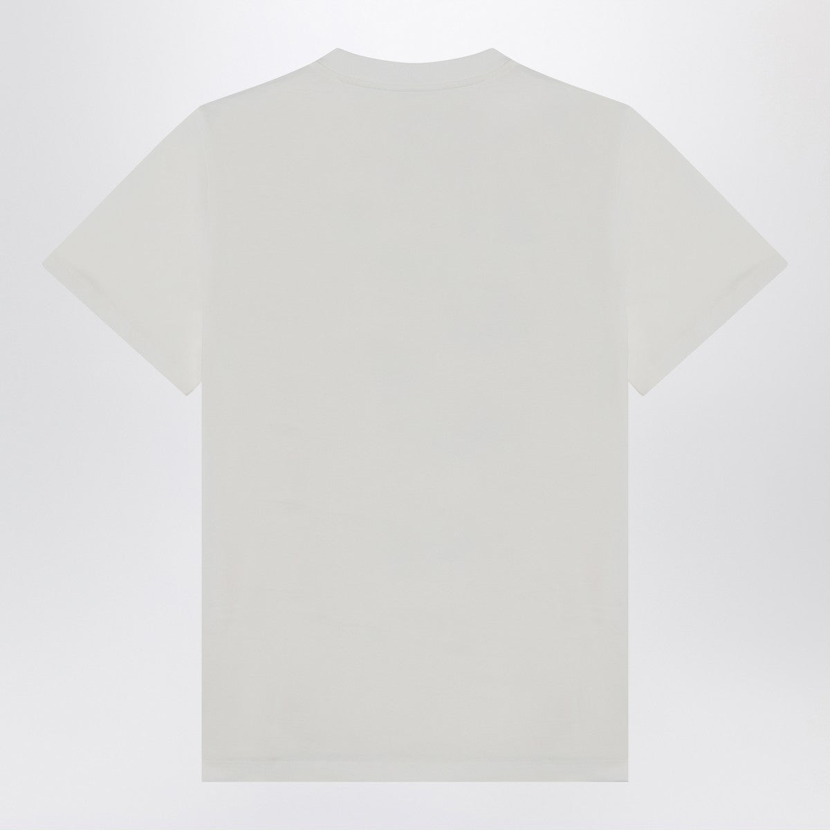 GANNI Ivory T-shirt with grape print Ganni
