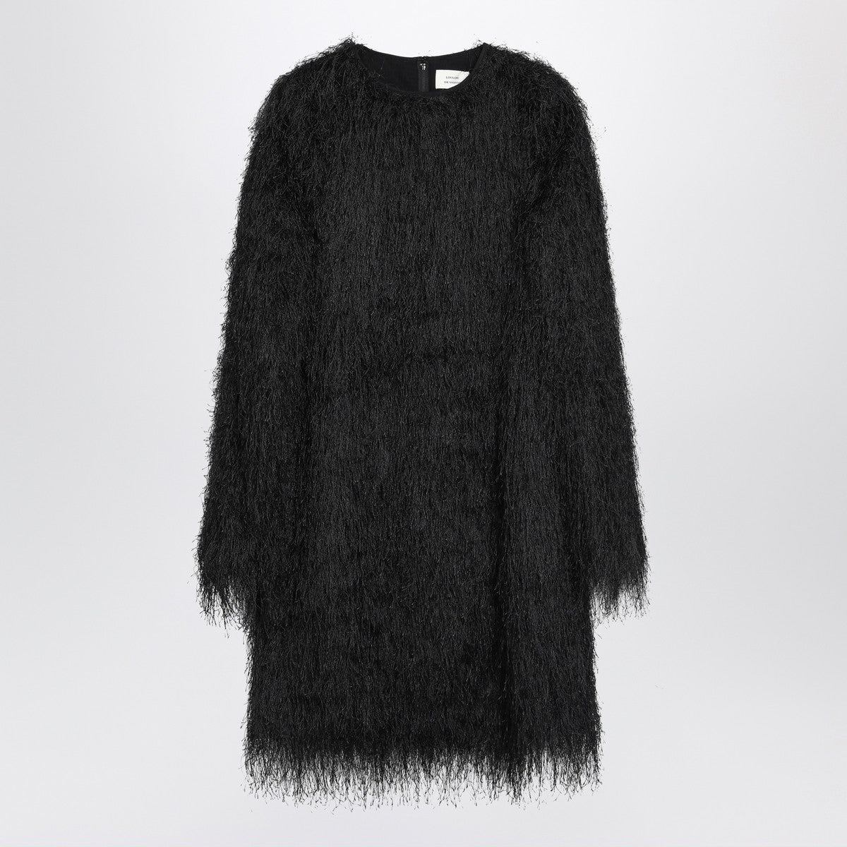 LouLou De Saison Black Tina fringed dress LouLou De Saison