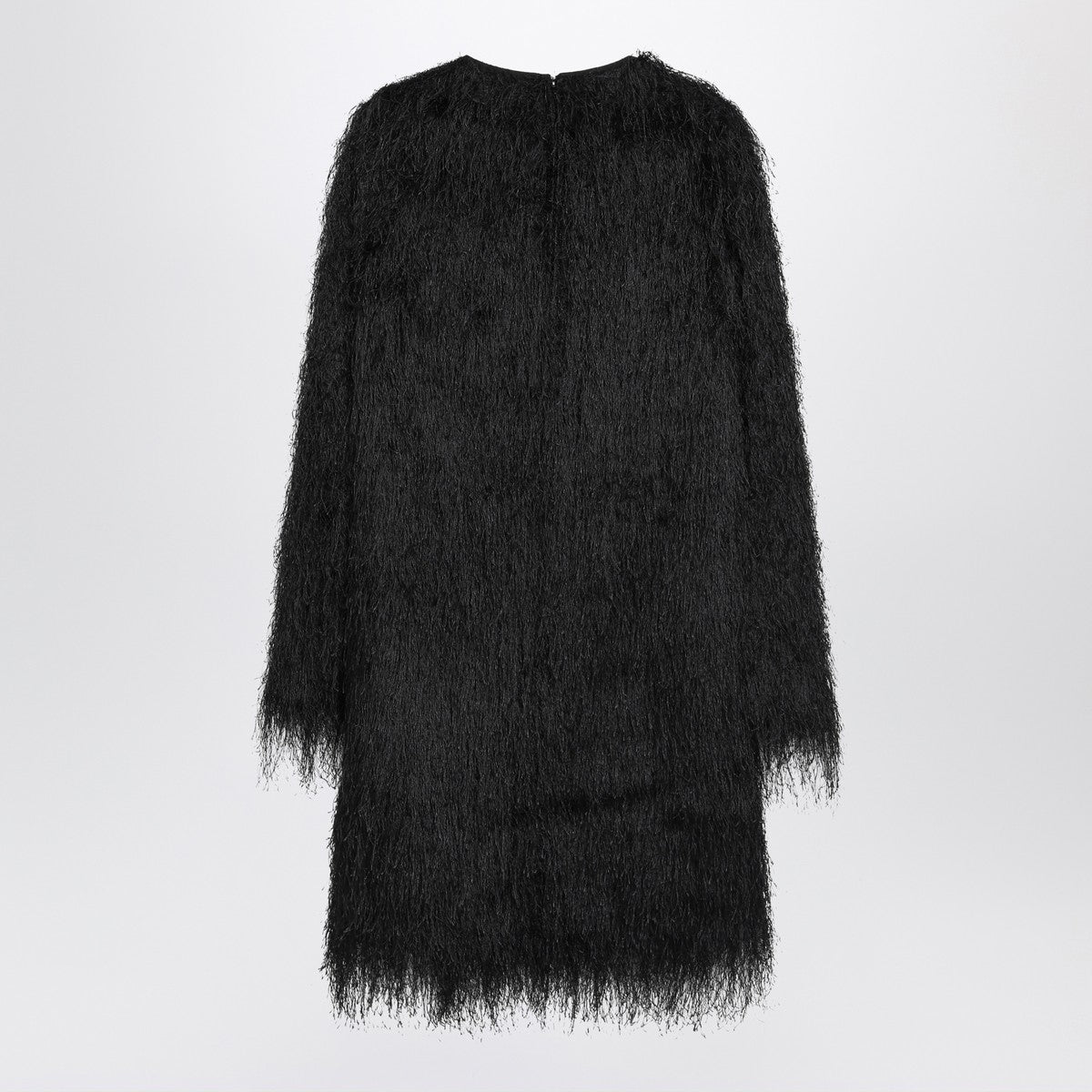 LouLou De Saison Black Tina fringed dress LouLou De Saison