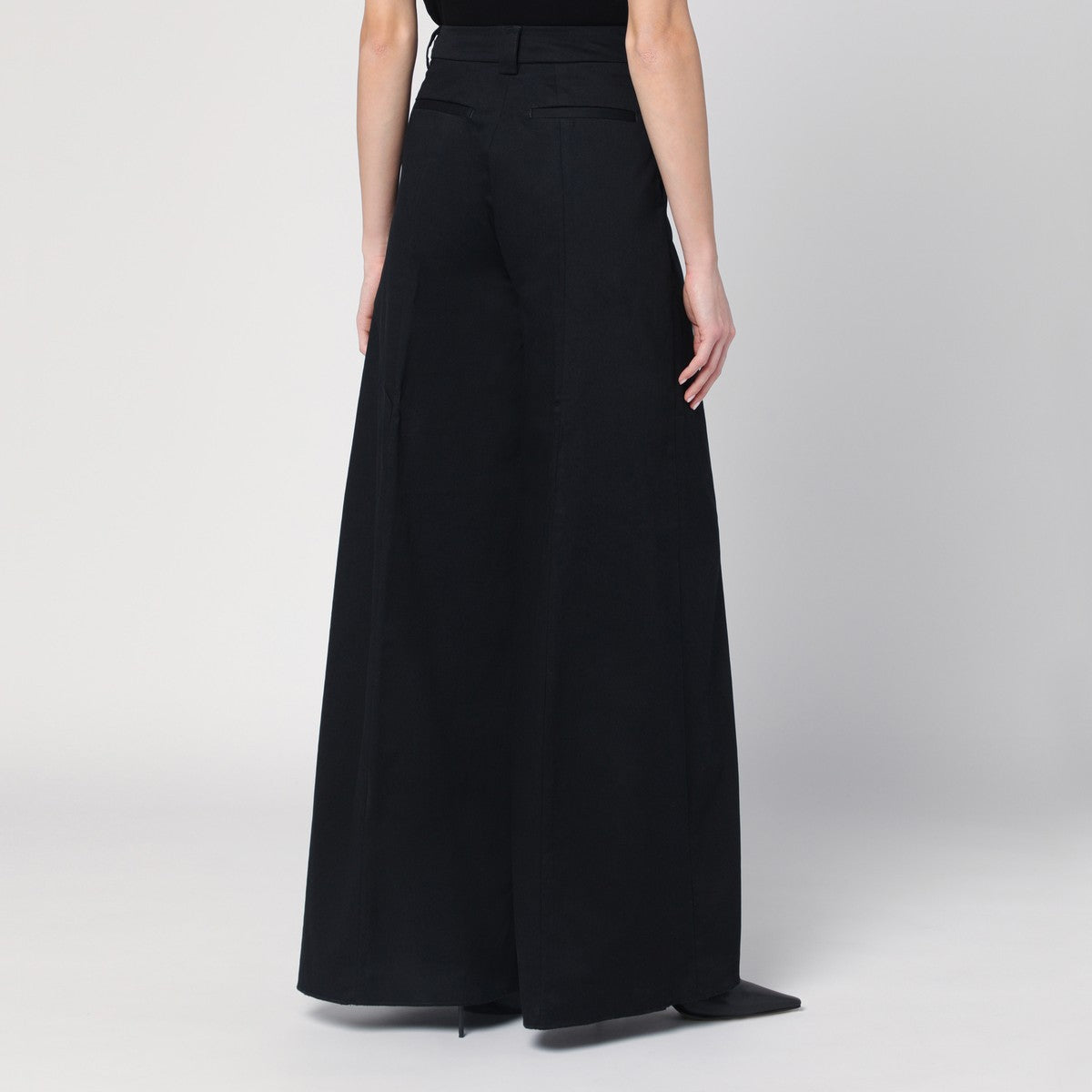 TheLatest Wide black Alma trousers TheLatest