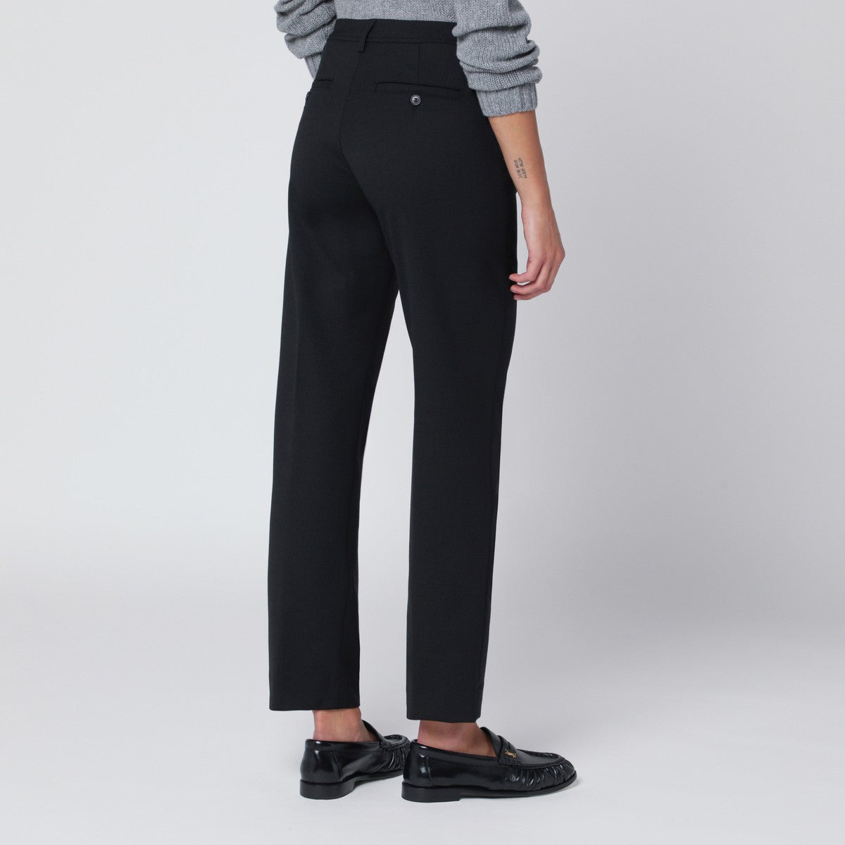 TheLatest Black wool-blend trousers TheLatest