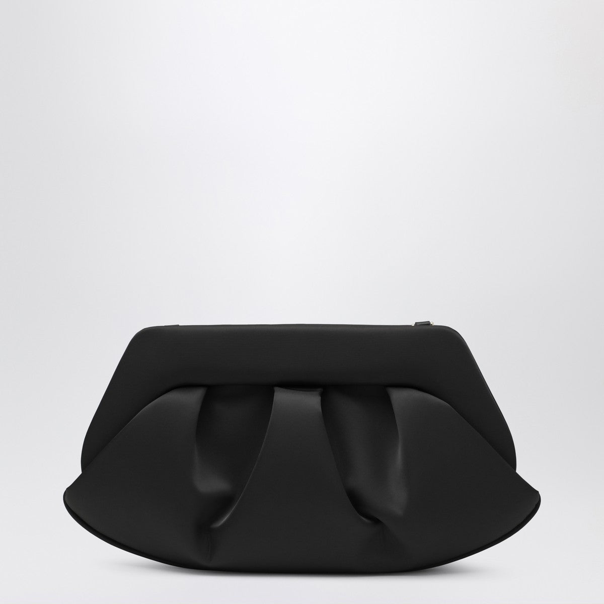 THEMOIRè Clutch Emera black in satin THEMOIRè