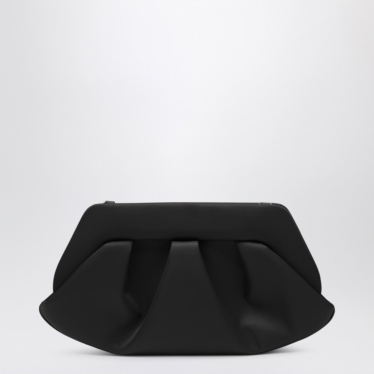 THEMOIRè Clutch Emera black in satin THEMOIRè