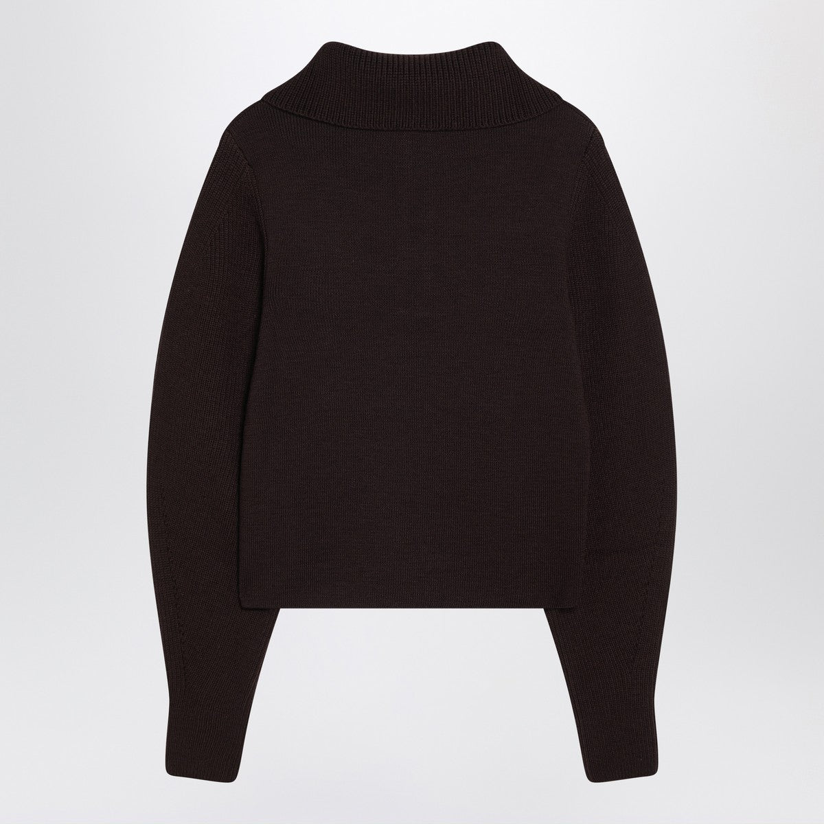 LEMAIRE Eggplant zip-up sweater Lemaire