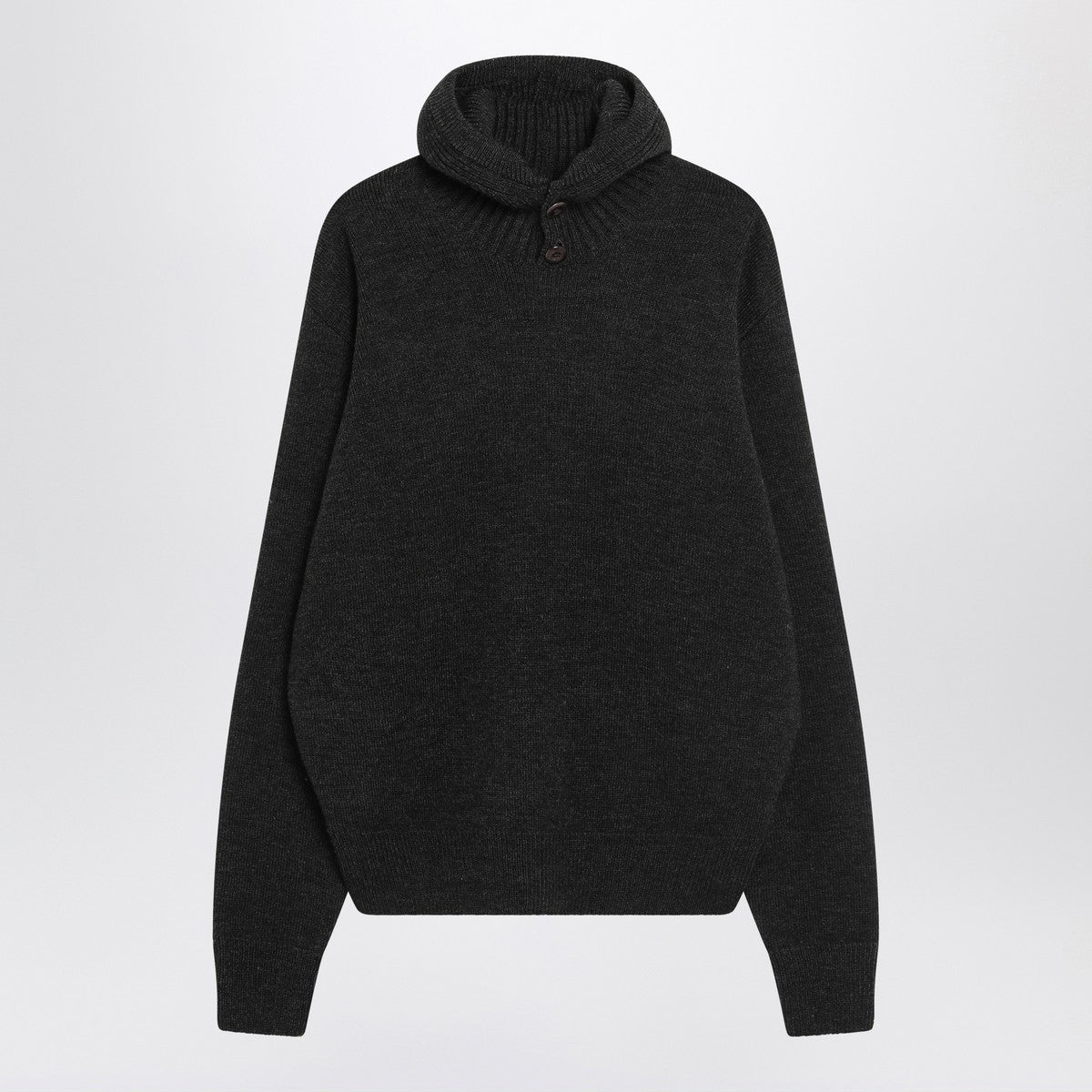 LEMAIRE Brown hooded sweater Lemaire