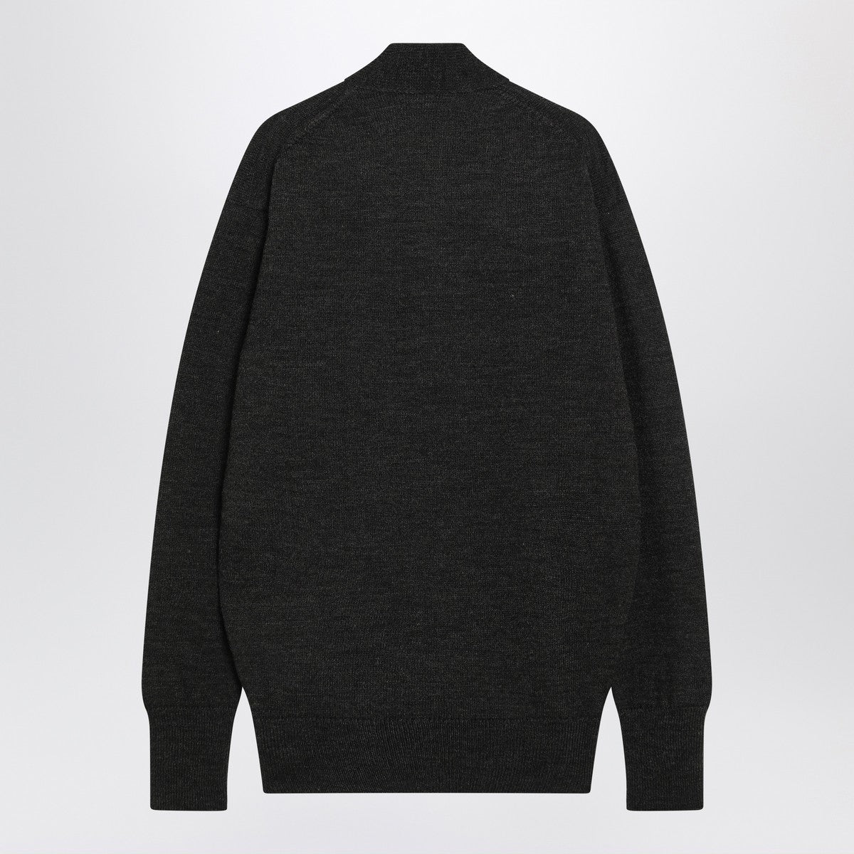 LEMAIRE Brown alpaca wrap cardigan Lemaire