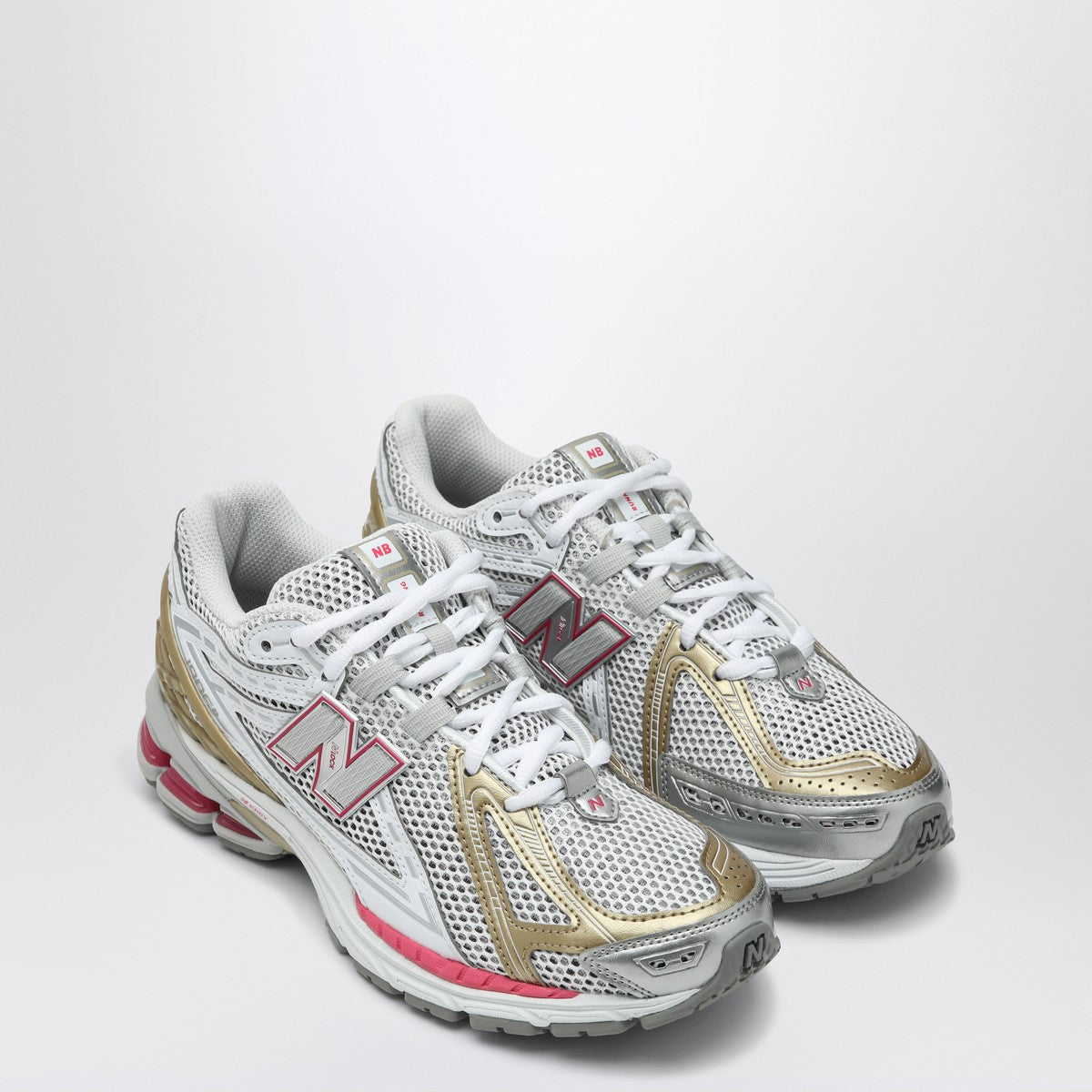 New Balance Sneaker 1906R Silver Metallic/Dragon Berry/White New Balance