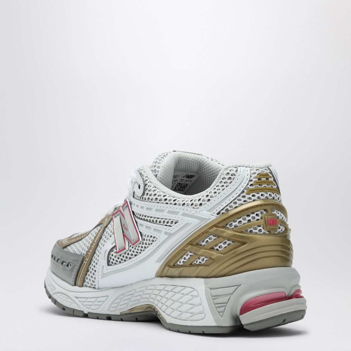 New Balance Sneaker 1906R Silver Metallic/Dragon Berry/White New Balance