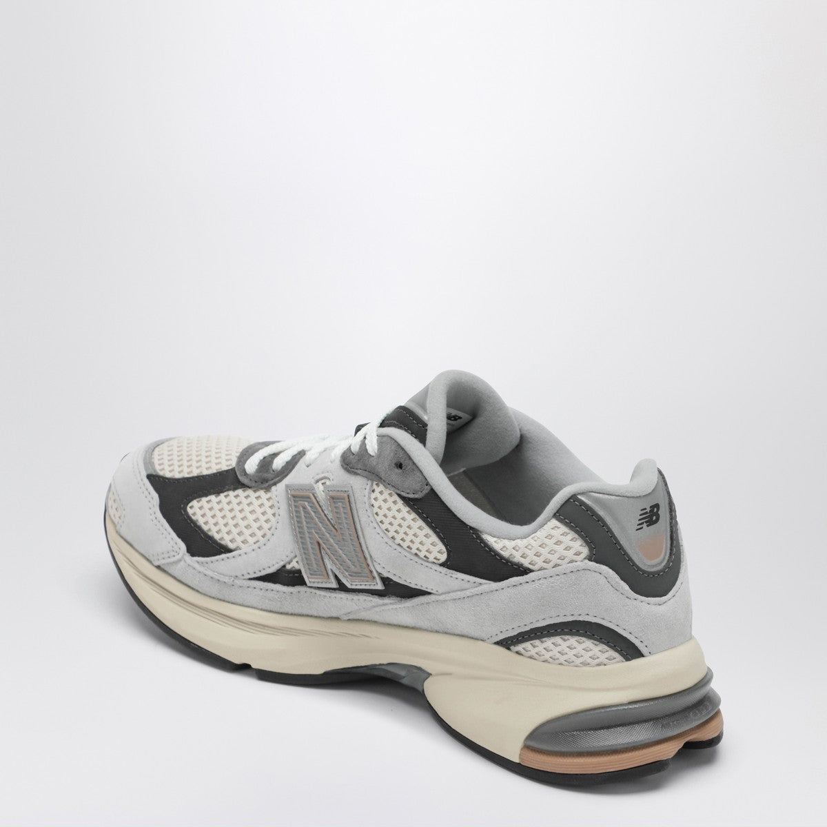 New Balance Sneakers 2010 in leather and mesh Brighton grey New Balance