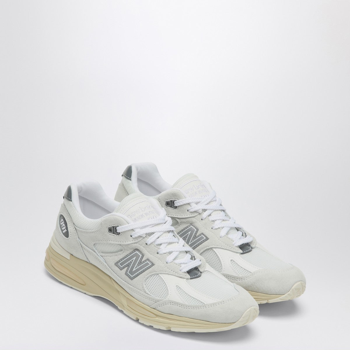 New Balance Made in UK 991v2 Sneakers in White New Balance