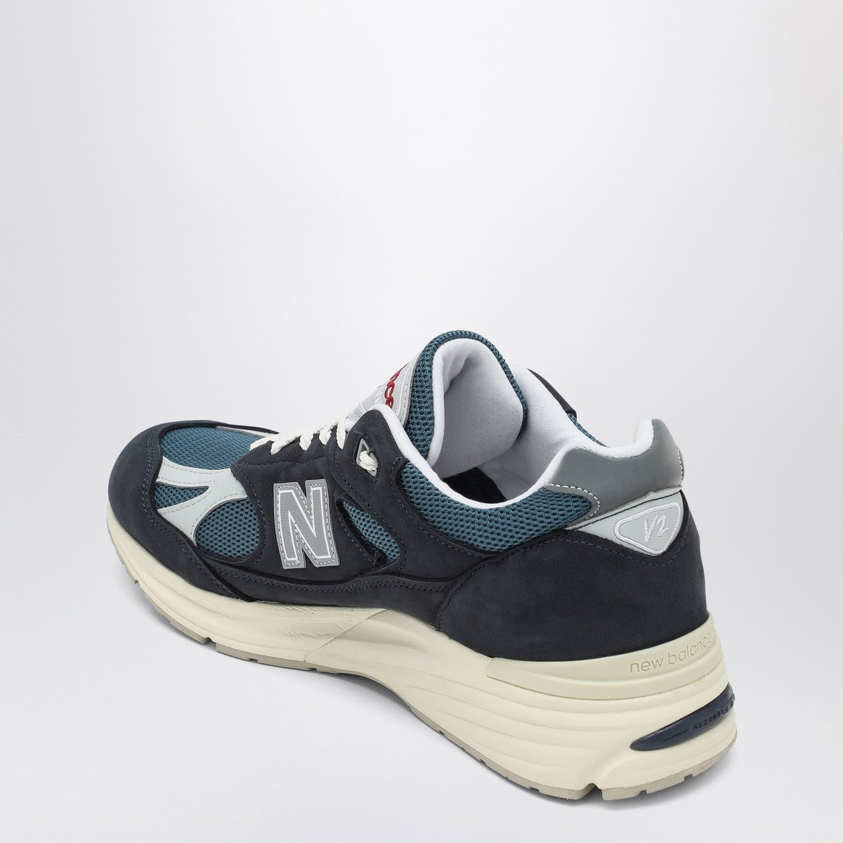 New Balance Navy blue/white sneaker Made in UK 991v2 New Balance
