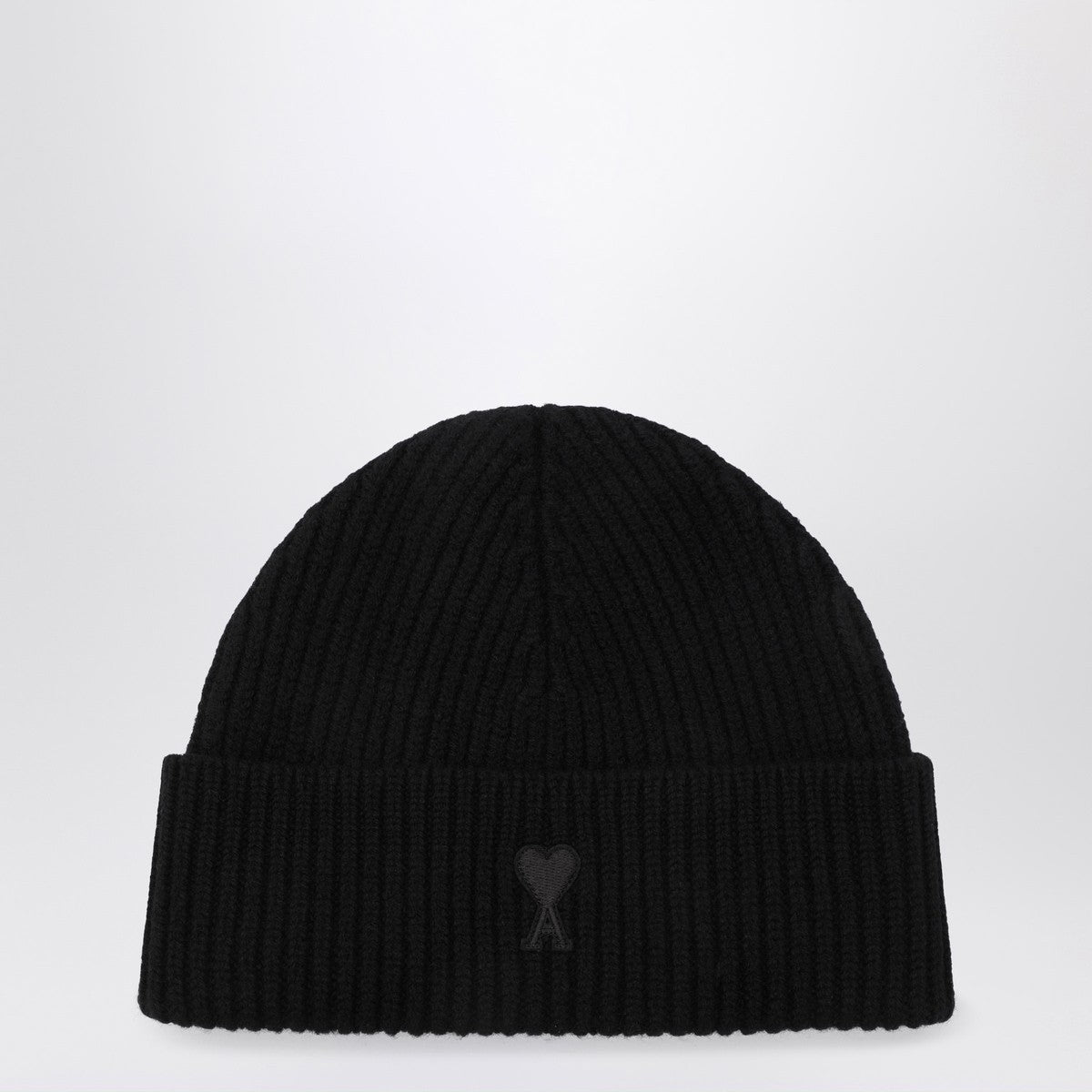 Ami Paris Ami de Coeur black wool hat Ami Paris