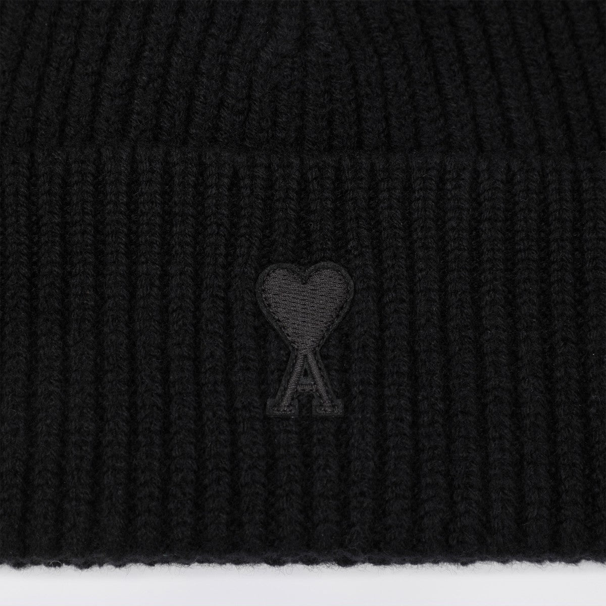 Ami Paris Ami de Coeur black wool hat Ami Paris