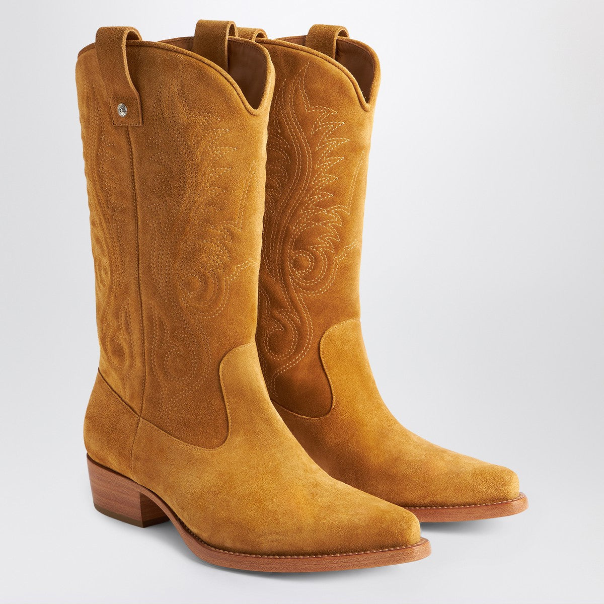1989 STUDIO Brown Cowboy boots 1989 STUDIO