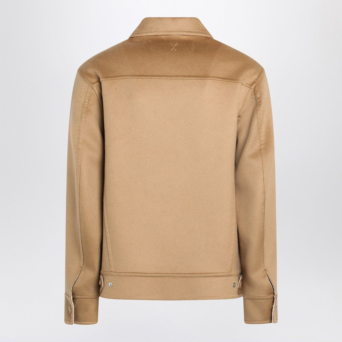 Ami Paris Beige wool trucker jacket Ami Paris