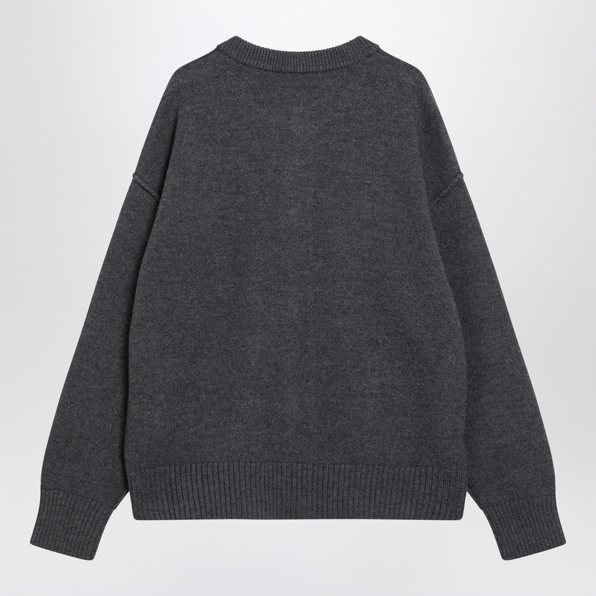 Ami Paris Grey Ami De Coeur cardigan Ami Paris