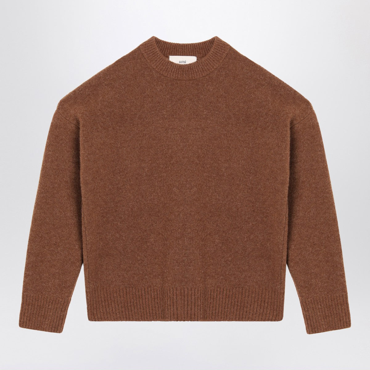 Ami Paris Hazelnut Ami De Coeur sweater Ami Paris