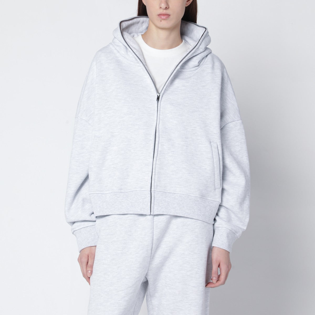 Entire Studios Light gray zip sweatshirt Entire Studios