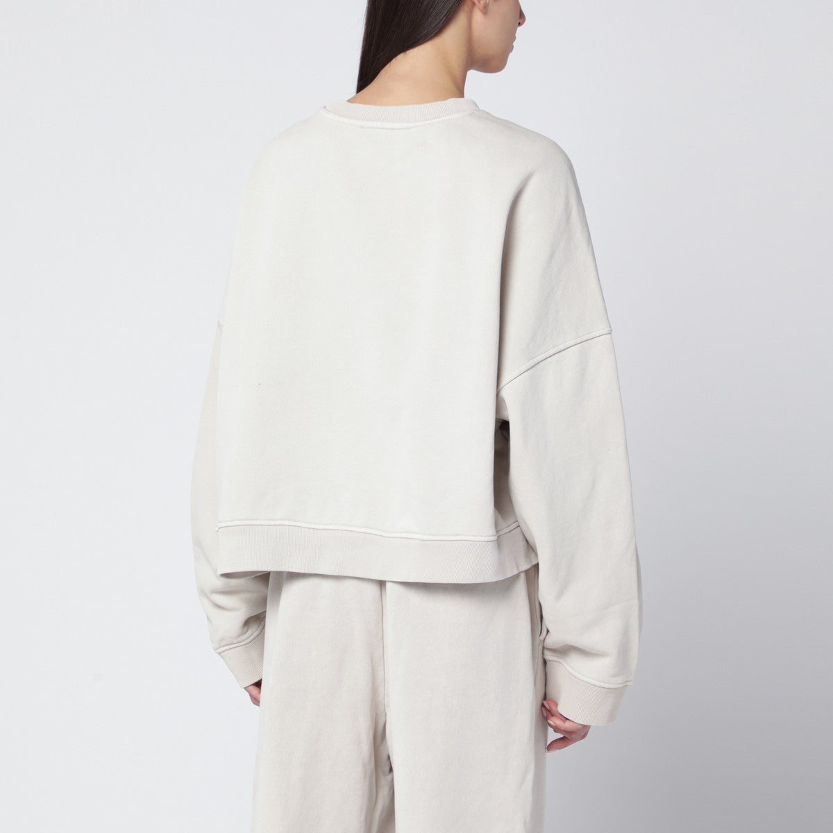 Entire Studios Oversized white crewneck sweatshirt Entire Studios