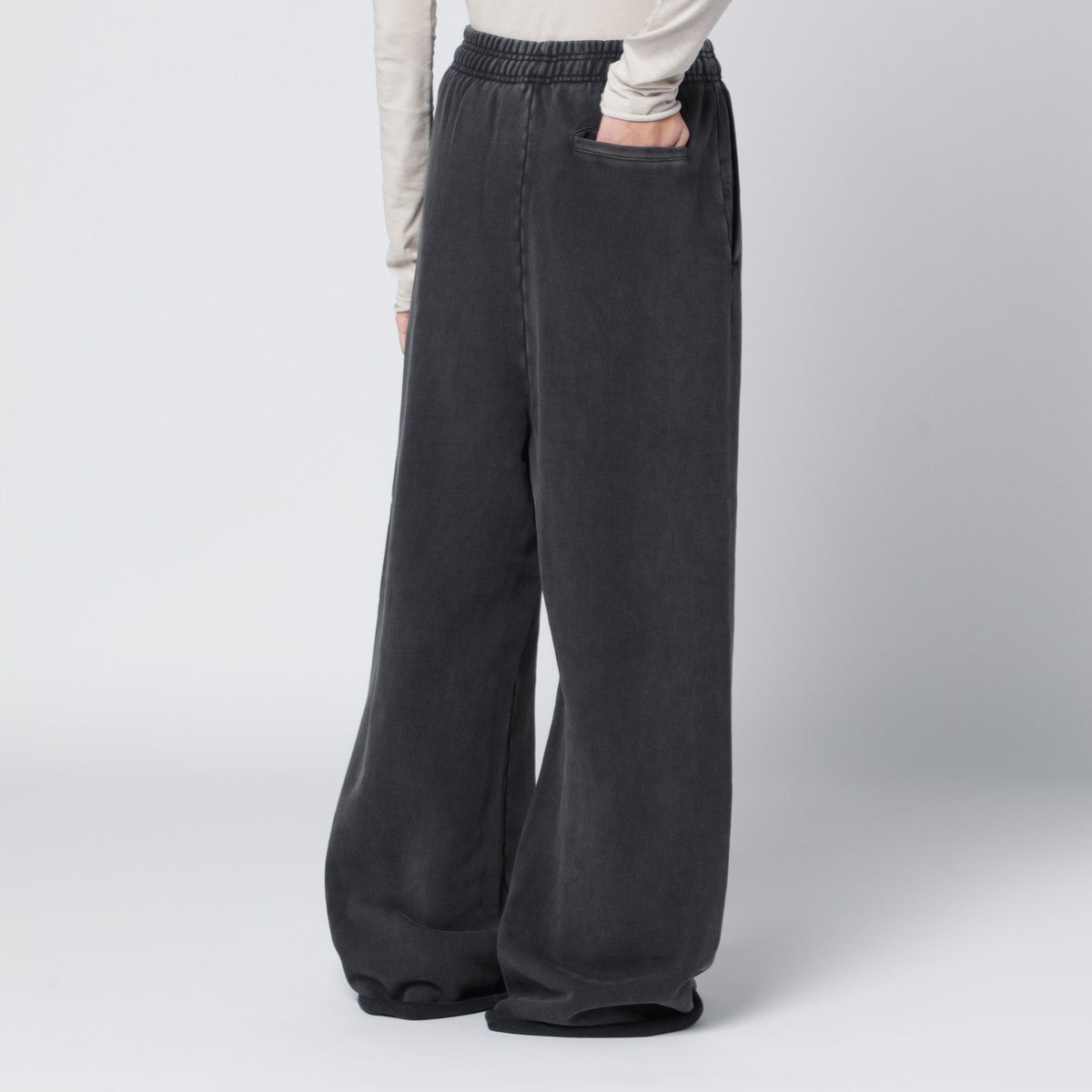 Entire Studios Black washed cotton joggers Entire Studios