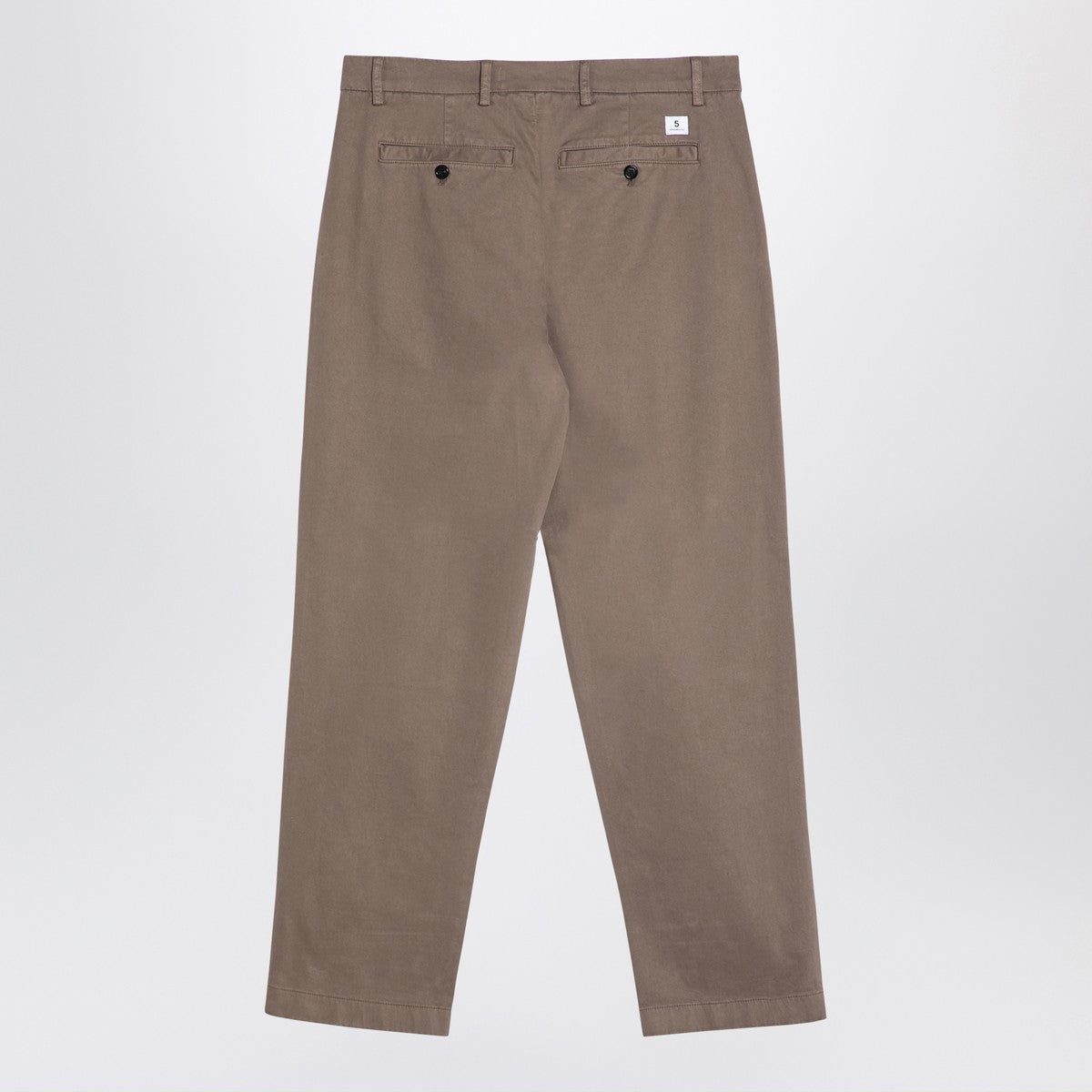 DEPARTMENT 5 Dove-coloured cotton trousers DEPARTMENT 5