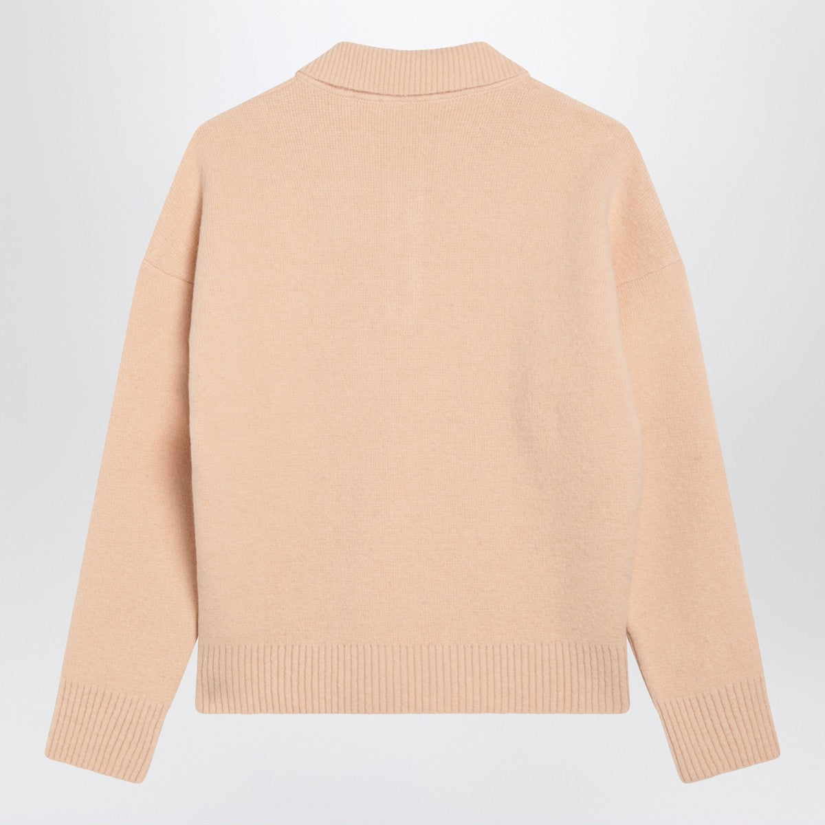 Ami Paris Powder pink Ami De Coeur polo sweater Ami Paris