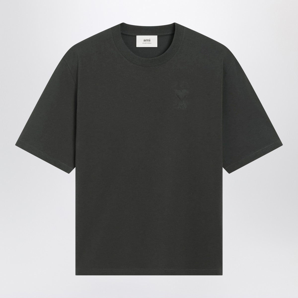 Ami Paris Anthracite grey Ami De Coeur T-shirt Ami Paris