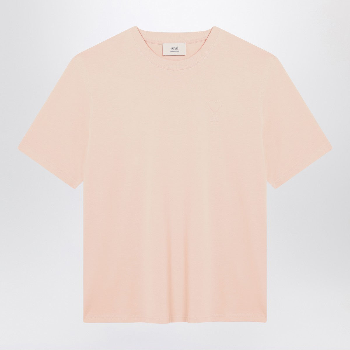 Ami Paris Blush pink Ami De Coeur t-shirt Ami Paris