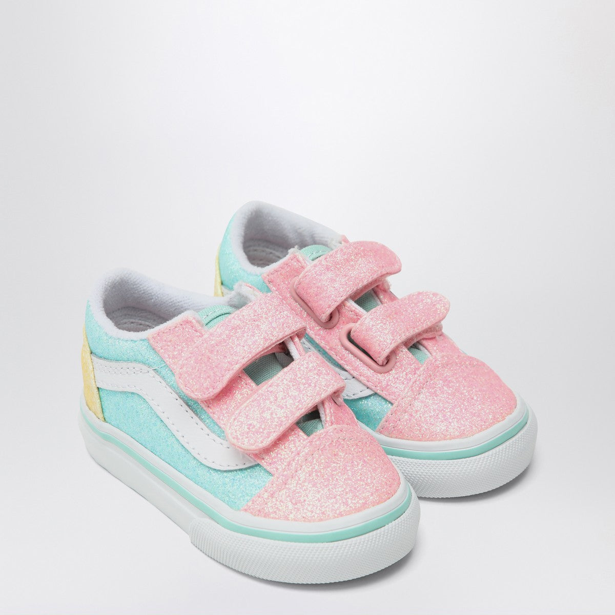 VANS Old Skool pink/blue/yellow glitter Sneaker Vans