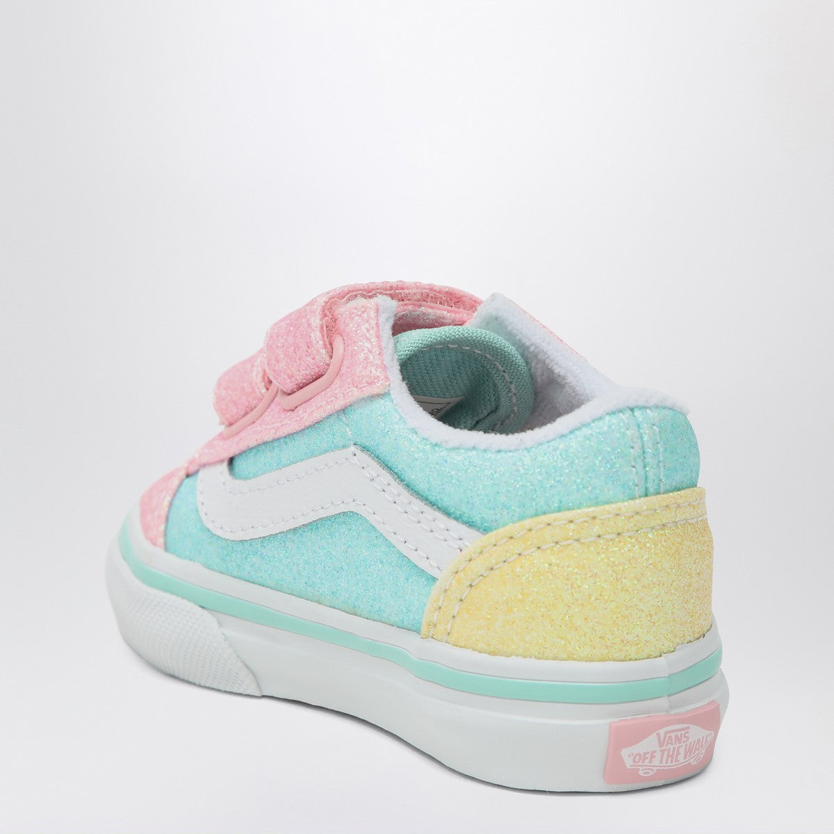 VANS Old Skool pink/blue/yellow glitter Sneaker Vans