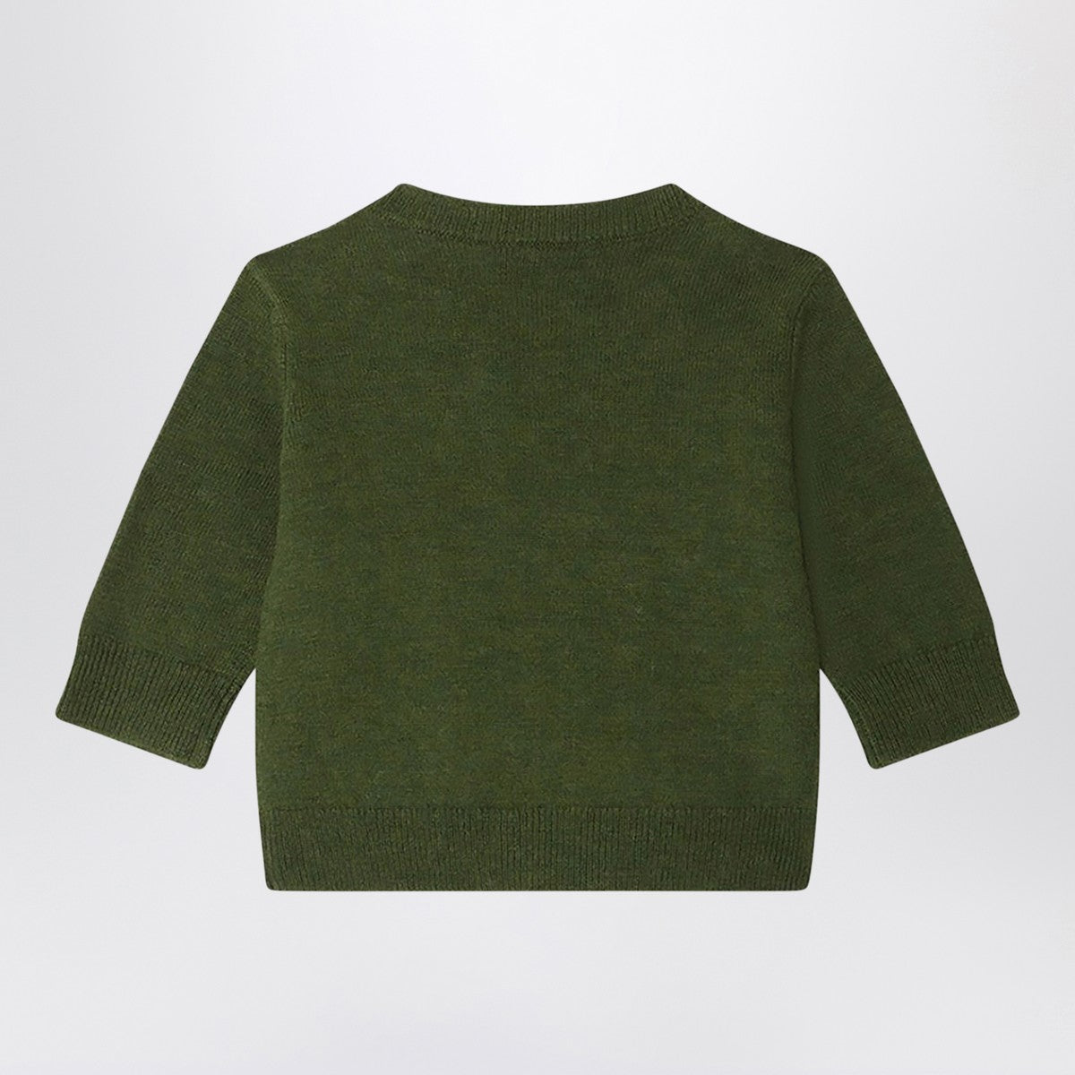 Bonpoint Almire dark green wool jumper Bonpoint