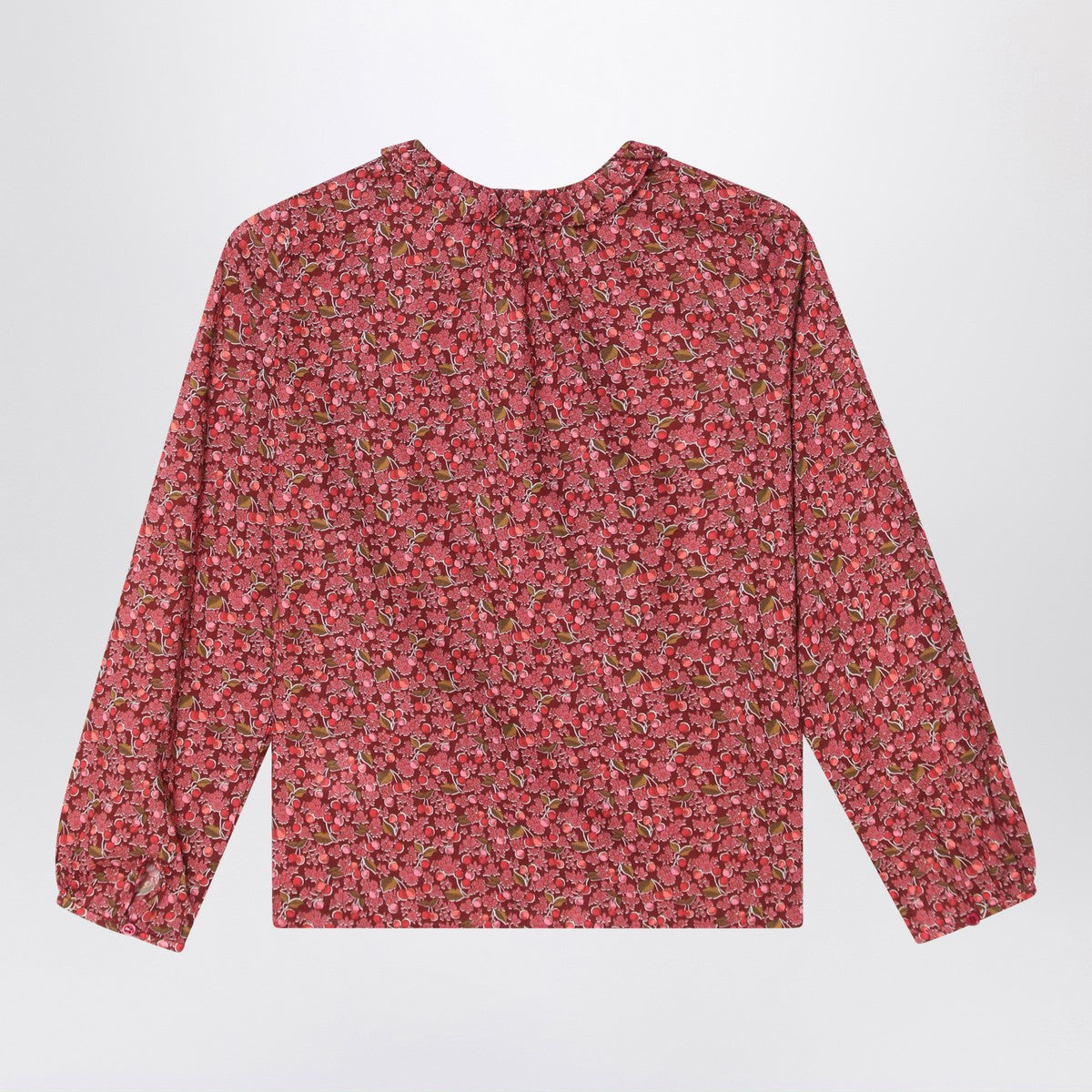 Bonpoint Gentle blouse in red Liberty fabric Bonpoint