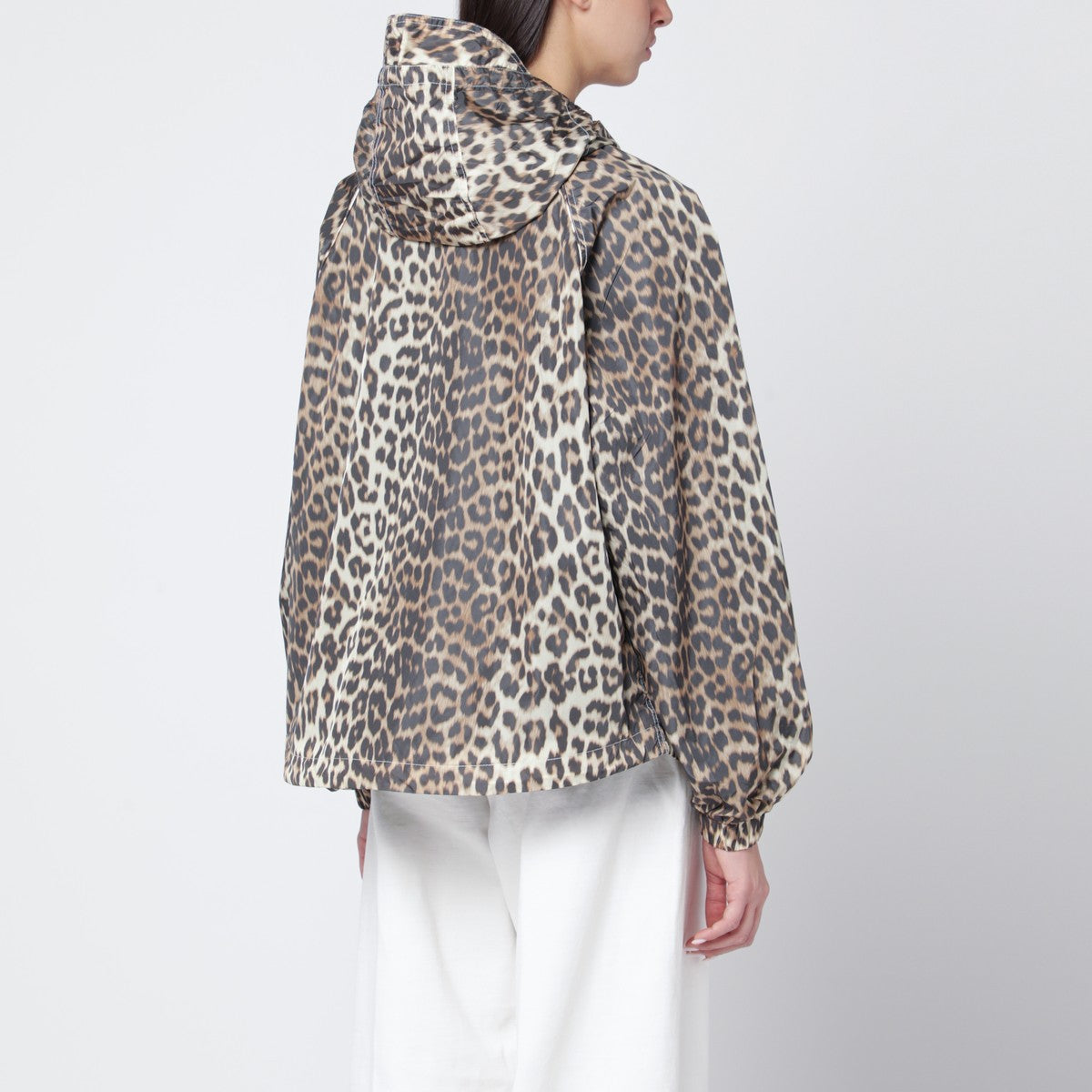 GANNI Jacket with leopard prin Ganni