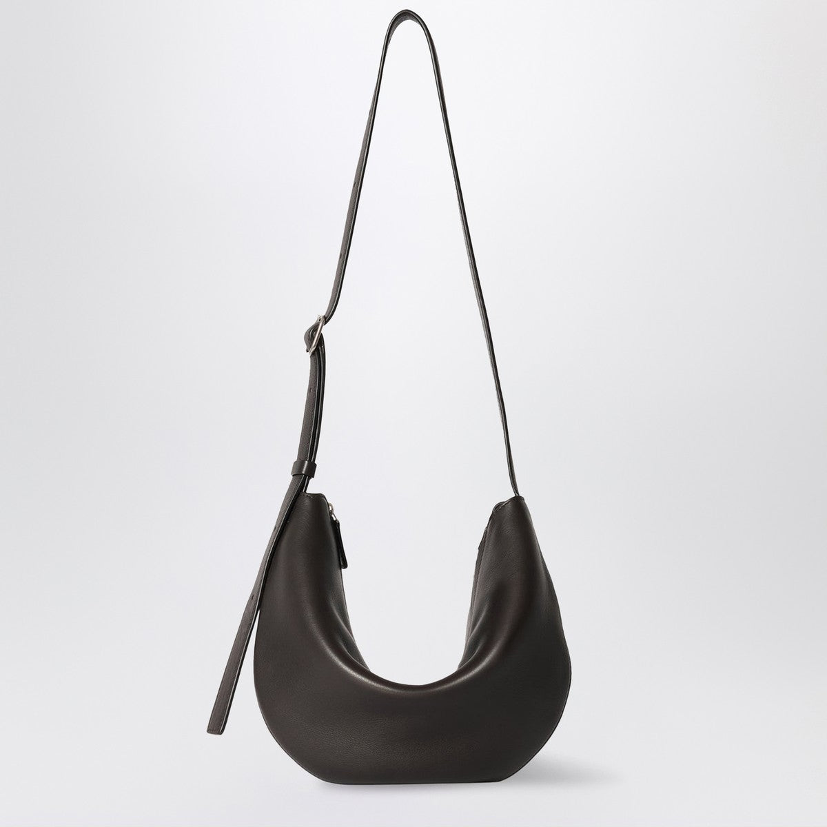 The Row Brown leather Jouvette bag The Row
