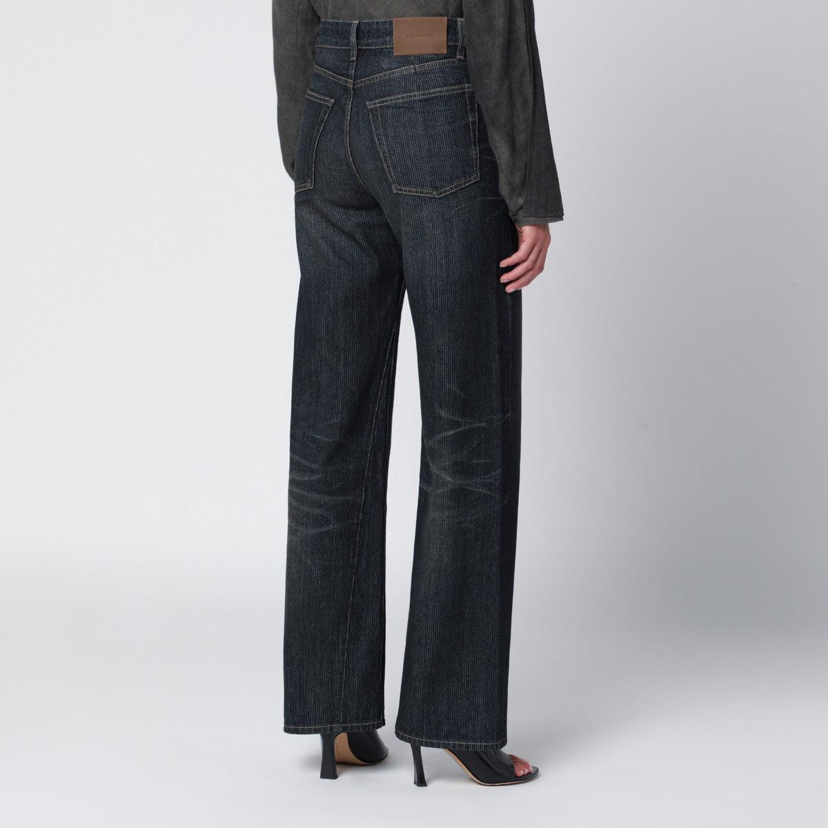 Our Legacy Indigo blue vintage-effect jeans Our Legacy