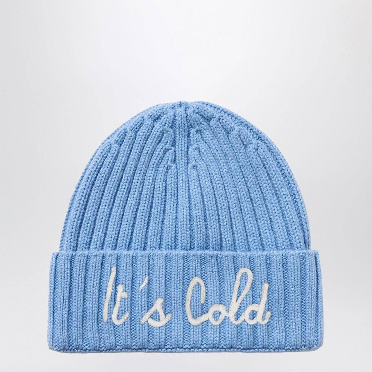MC2 Saint Barth Light blue It''s Cold beanie MC2 Saint Barth