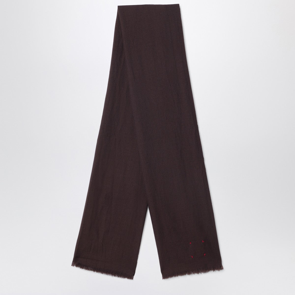 Destin Ebony brown wool scarf Destin