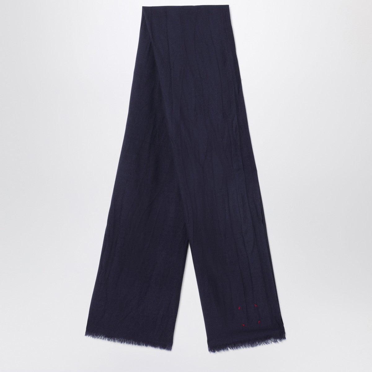 Destin Navy blue wool scarf Destin