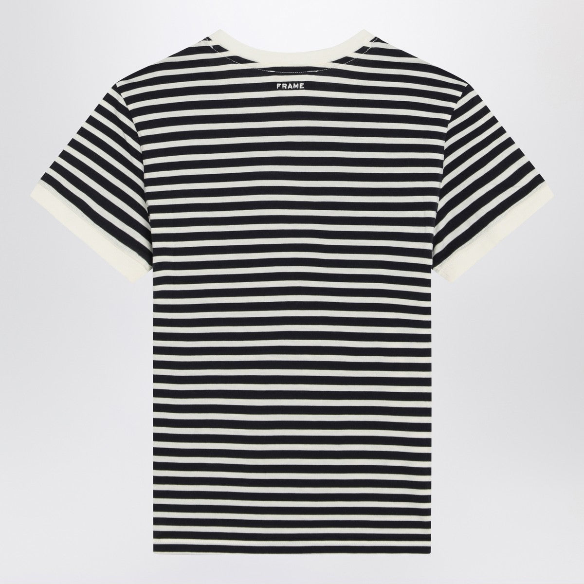 Frame Striped cotton T-shirt Frame