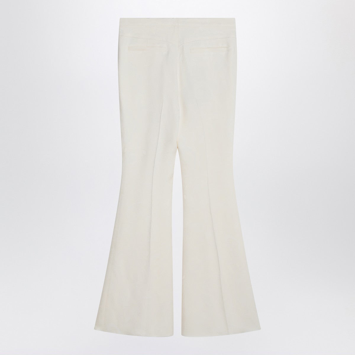 ETRO Flared trousers in ivory viscose Etro