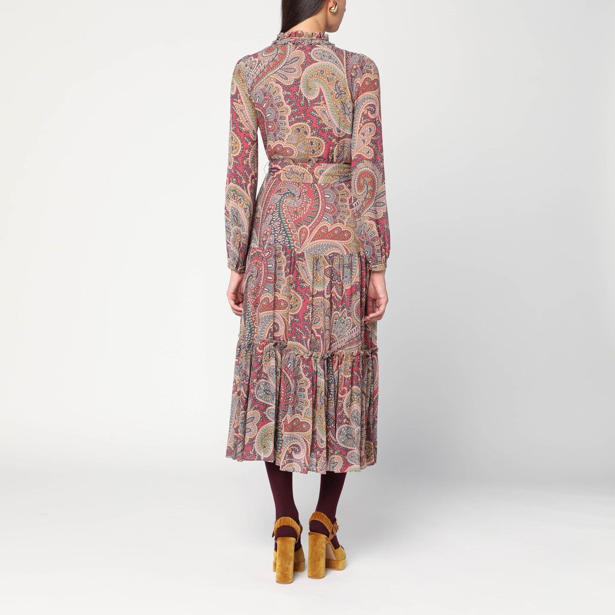 ETRO Long dress with Paisley print Etro
